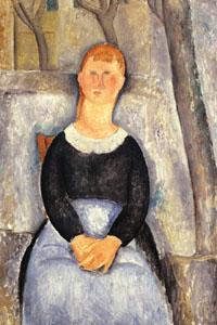 Amedeo Modigliani La belle epiciere